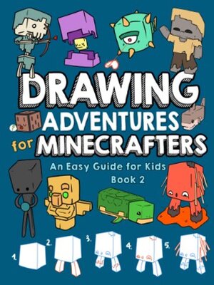 cover image of Drawing for Minecrafters Book 2
